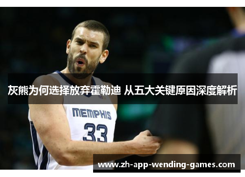 灰熊为何选择放弃霍勒迪 从五大关键原因深度解析